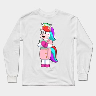 Unicorn as Nurse Long Sleeve T-Shirt